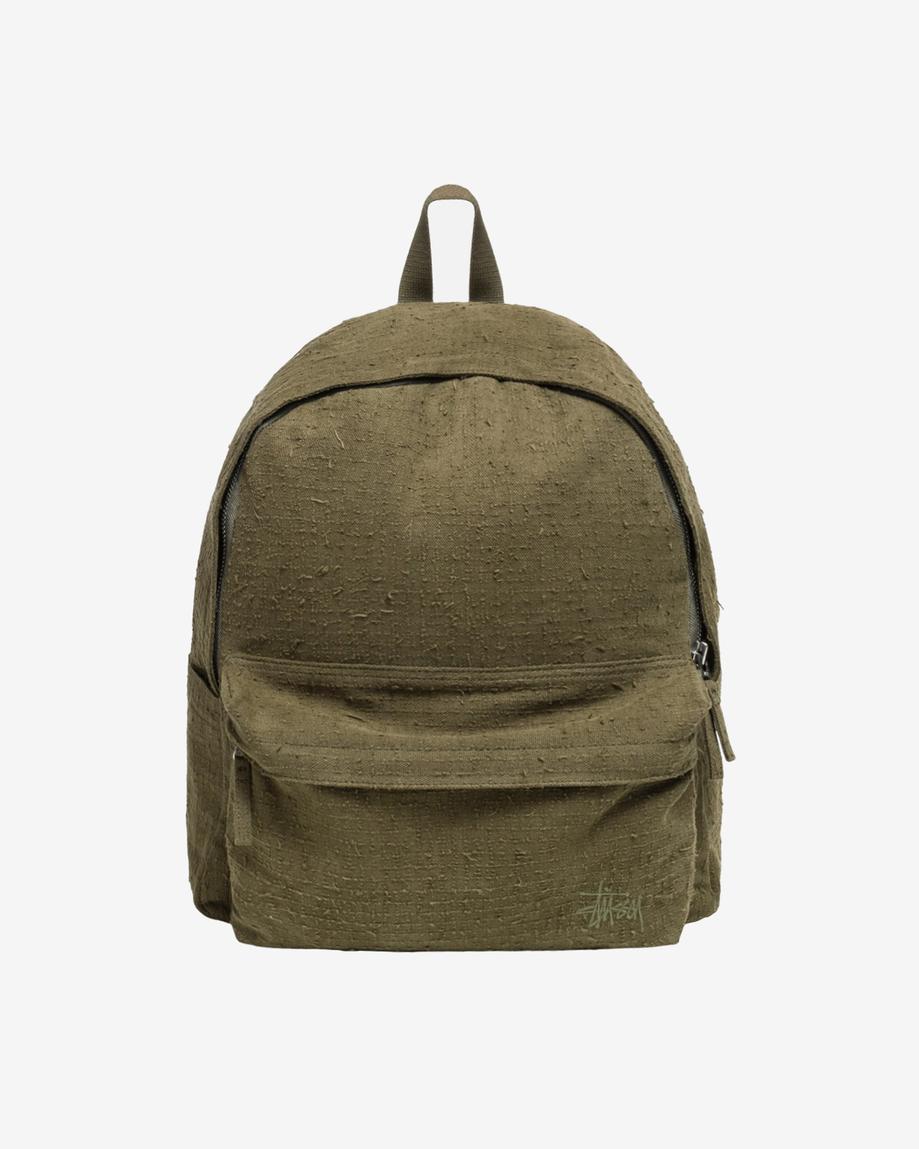 Stüssy - Needle Punch Backpack - (Olive) by STUSSY