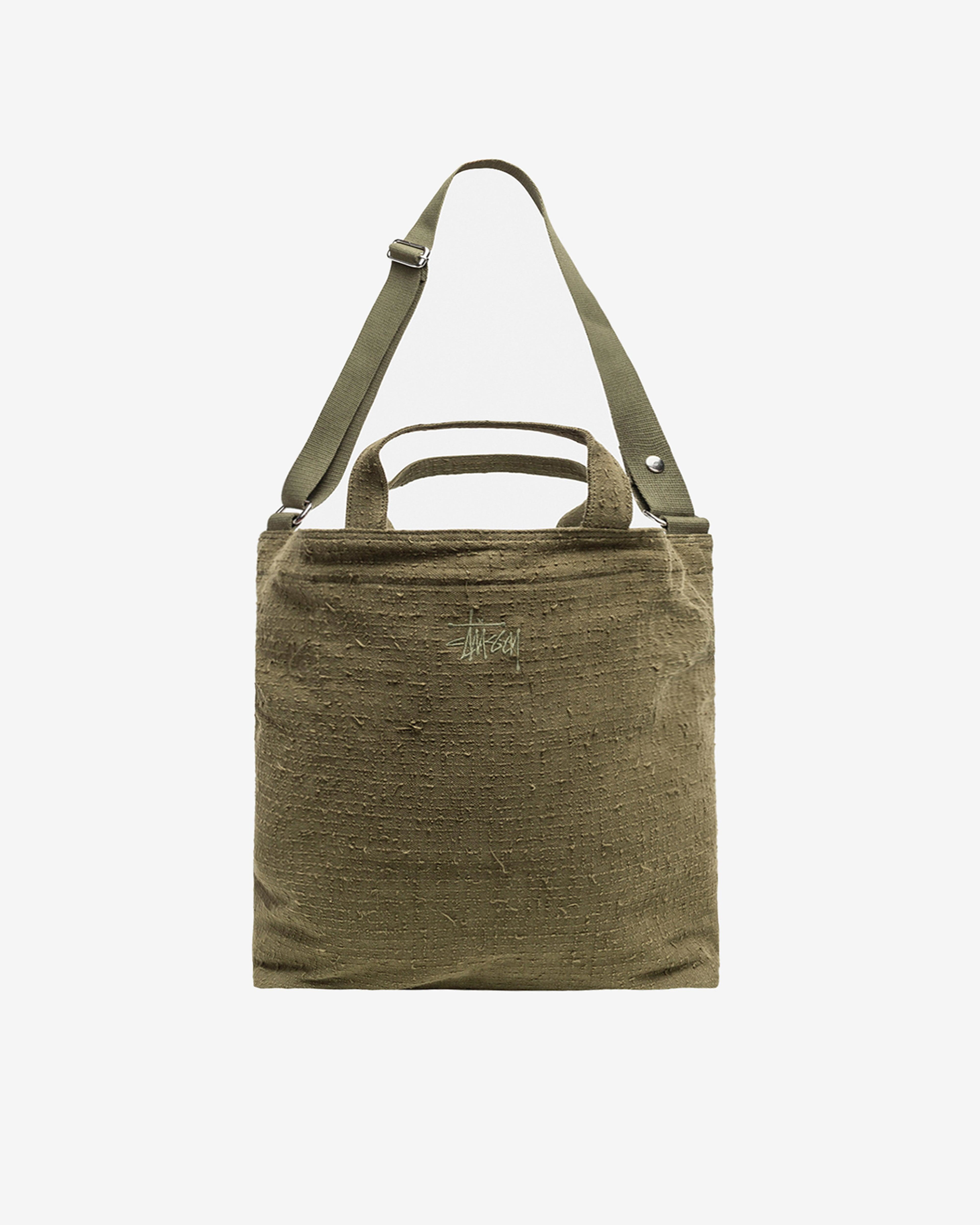 Stüssy -  Needle Punch Crossbody Bag - (Olive) by STUSSY