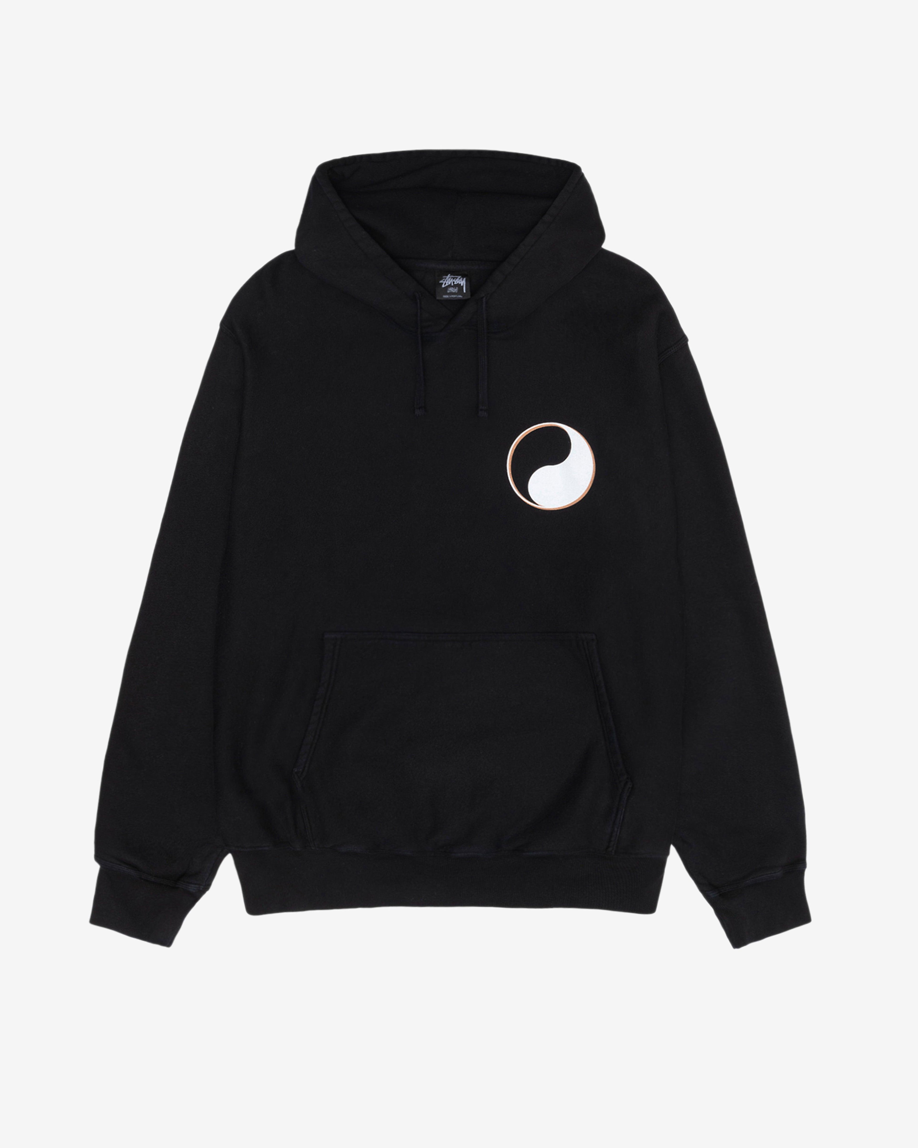 Stüssy - Our Legacy Men's Drop Shadow Pig. Dyed Hood - (Black) by STUSSY