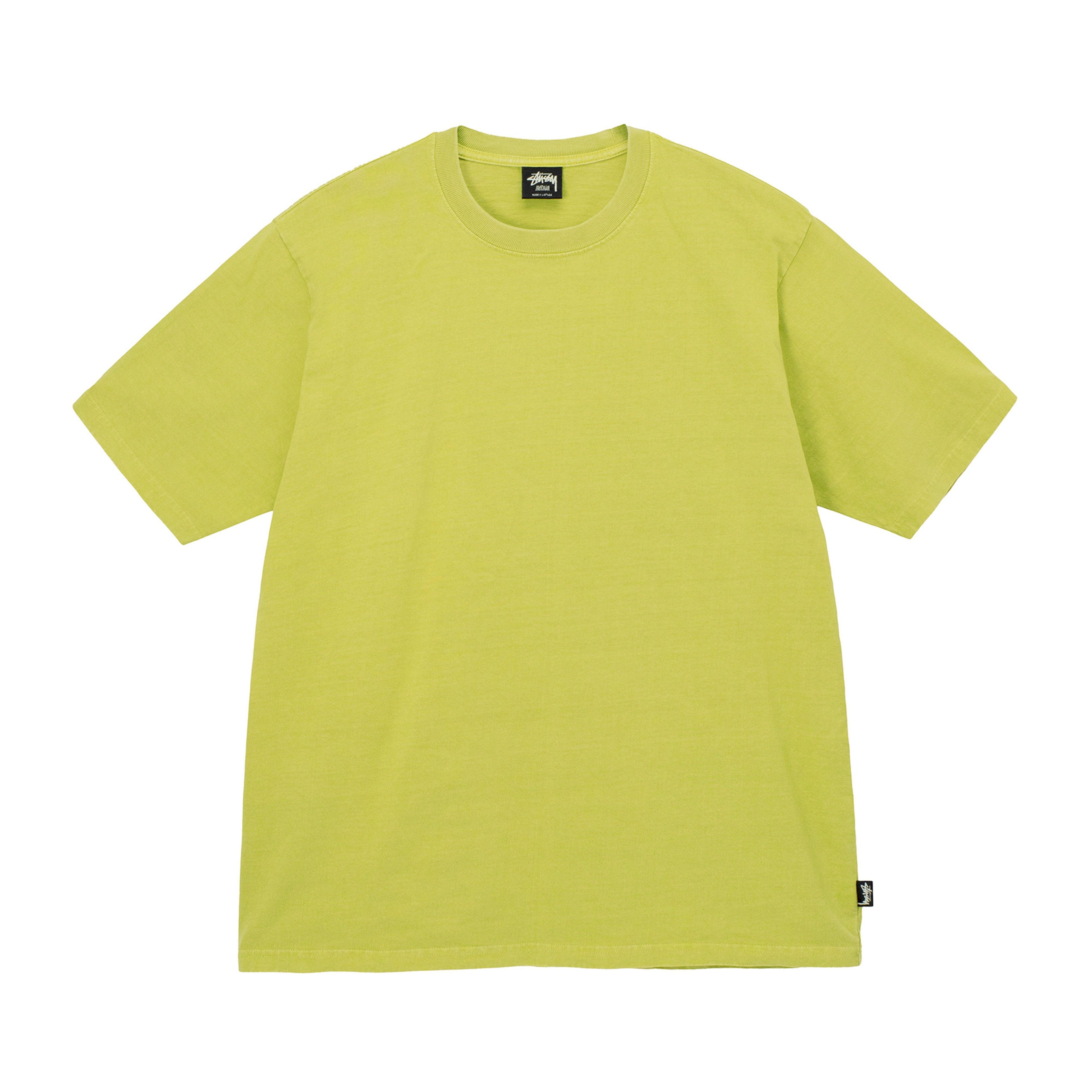 Stüssy - Pigment Dyed Crew - (Yellow) by STUSSY