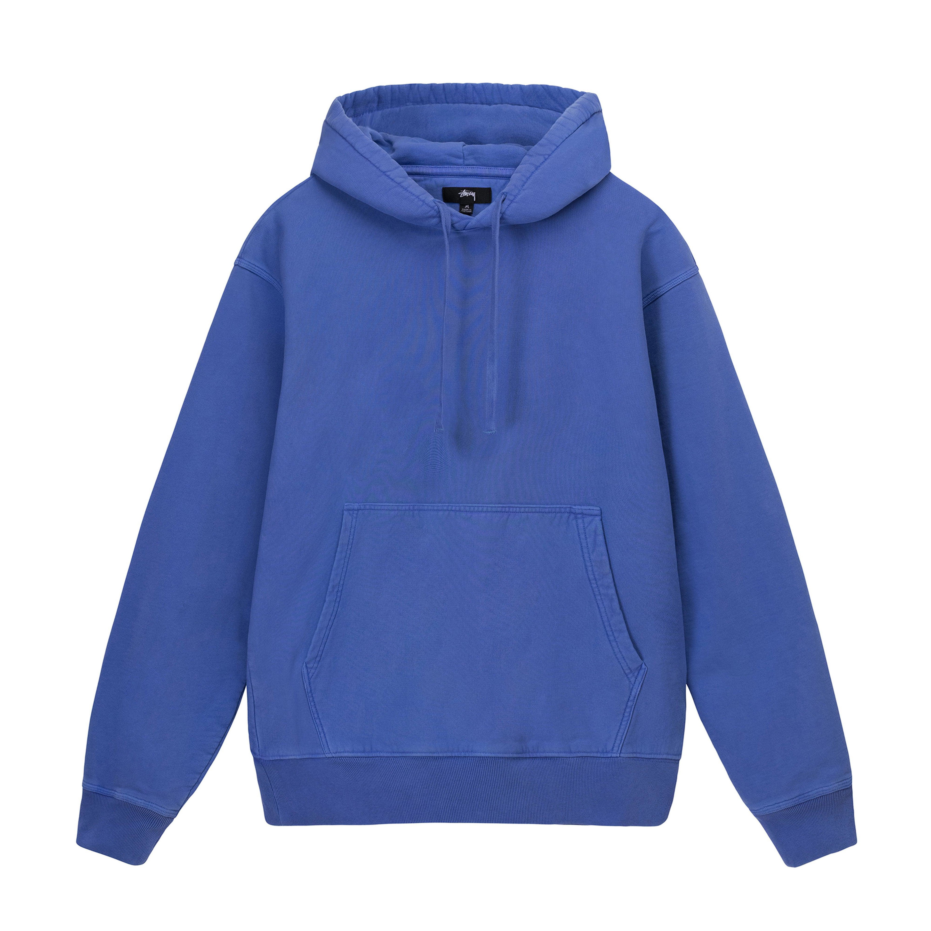 Stüssy - Pigment Dyed Fleece Hood - (Ultra) by STUSSY