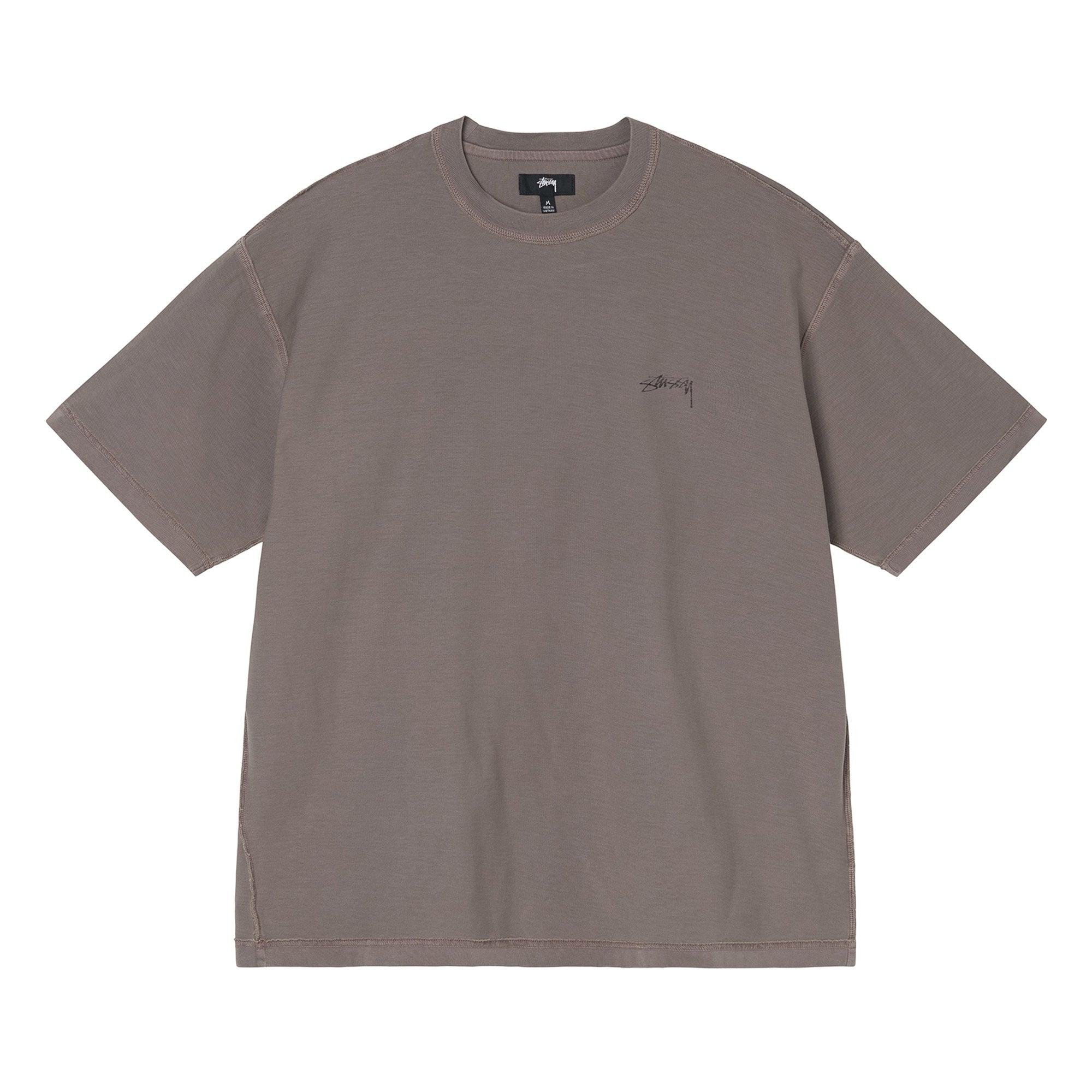 Stüssy - Pigment Dyed Inside Out Crew - (Brown) by STUSSY