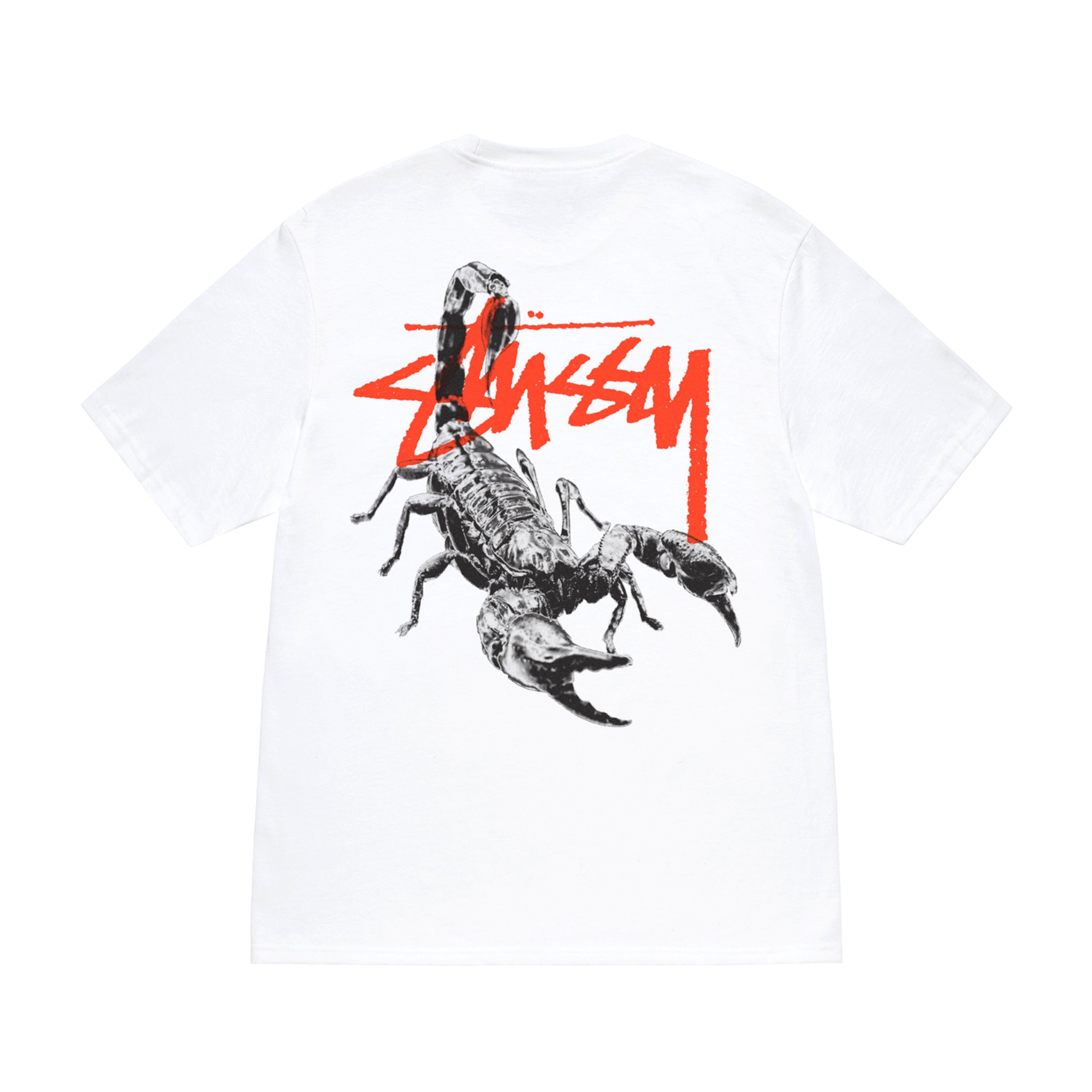 Stüssy - Scorpion Tee - (White) by STUSSY