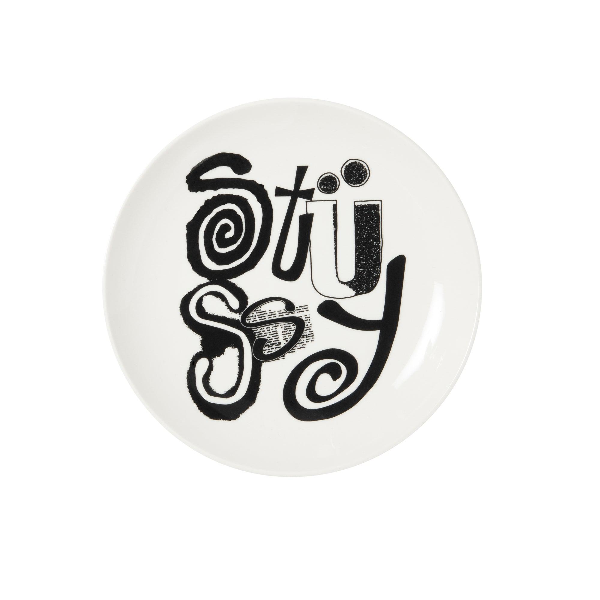 Stüssy Scribble Plate (White) by STUSSY