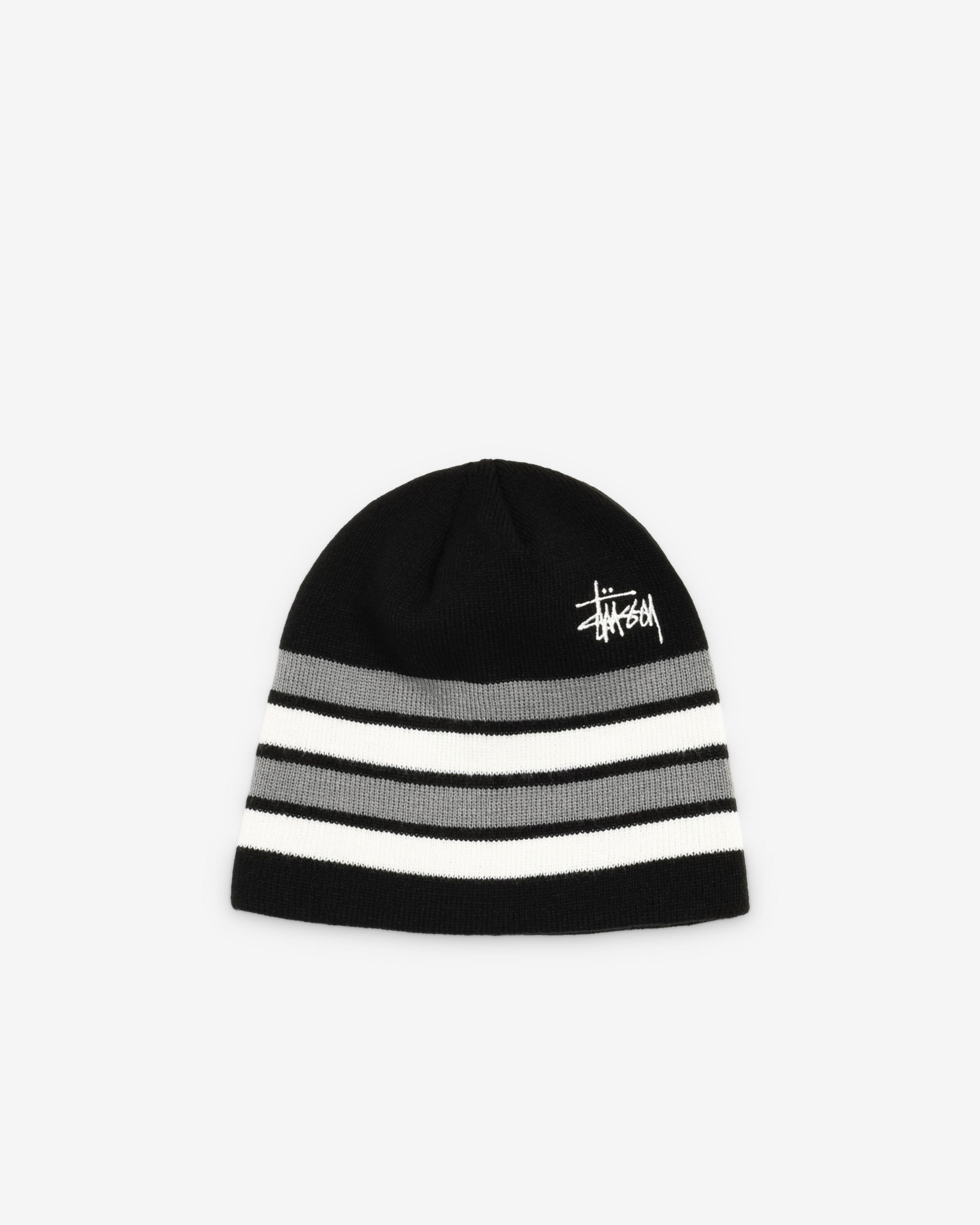 Stüssy - Skullcap Basic Striped - (Black) by STUSSY