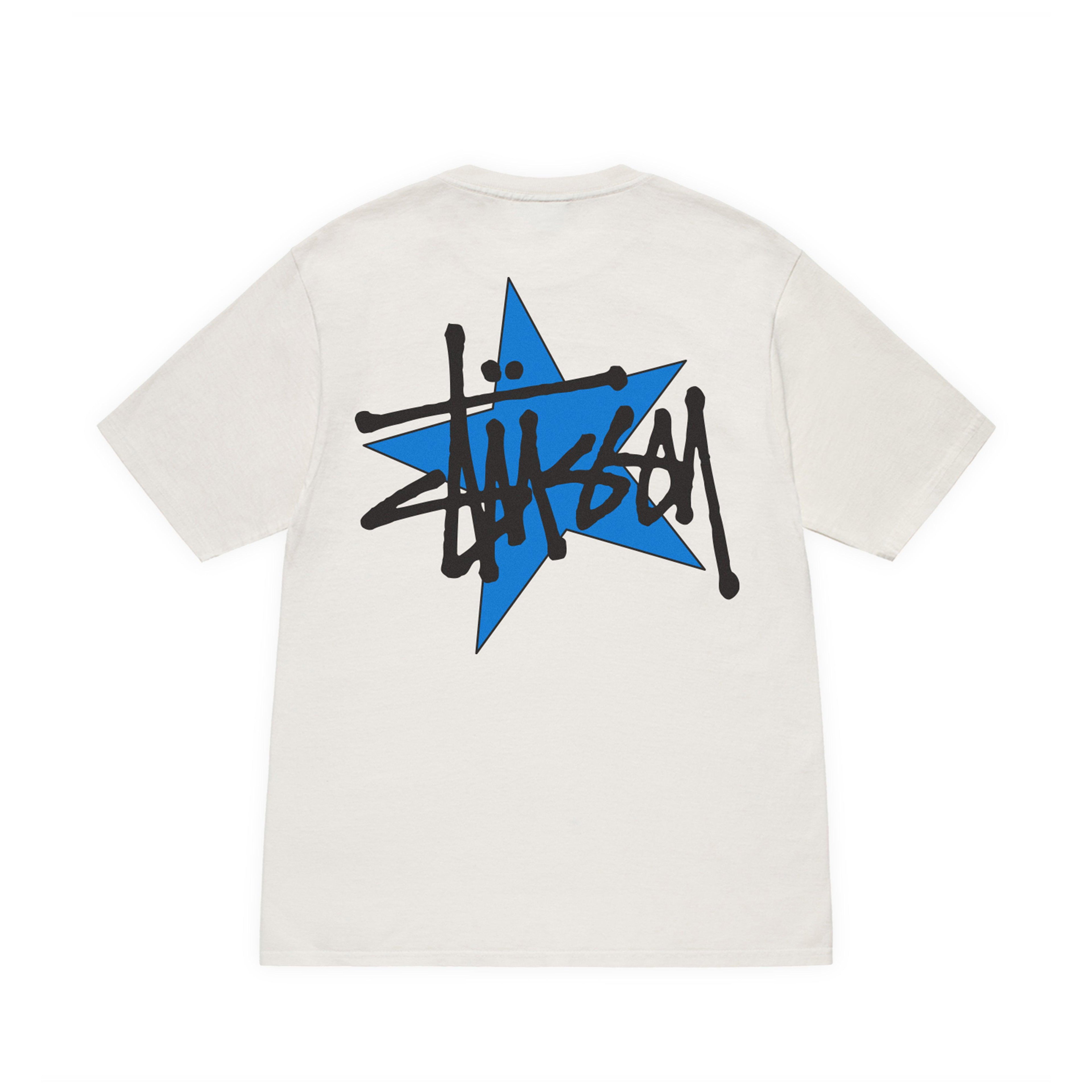 Stüssy - Stüssy Star Pig. Dyed Tee - (Natural) by STUSSY