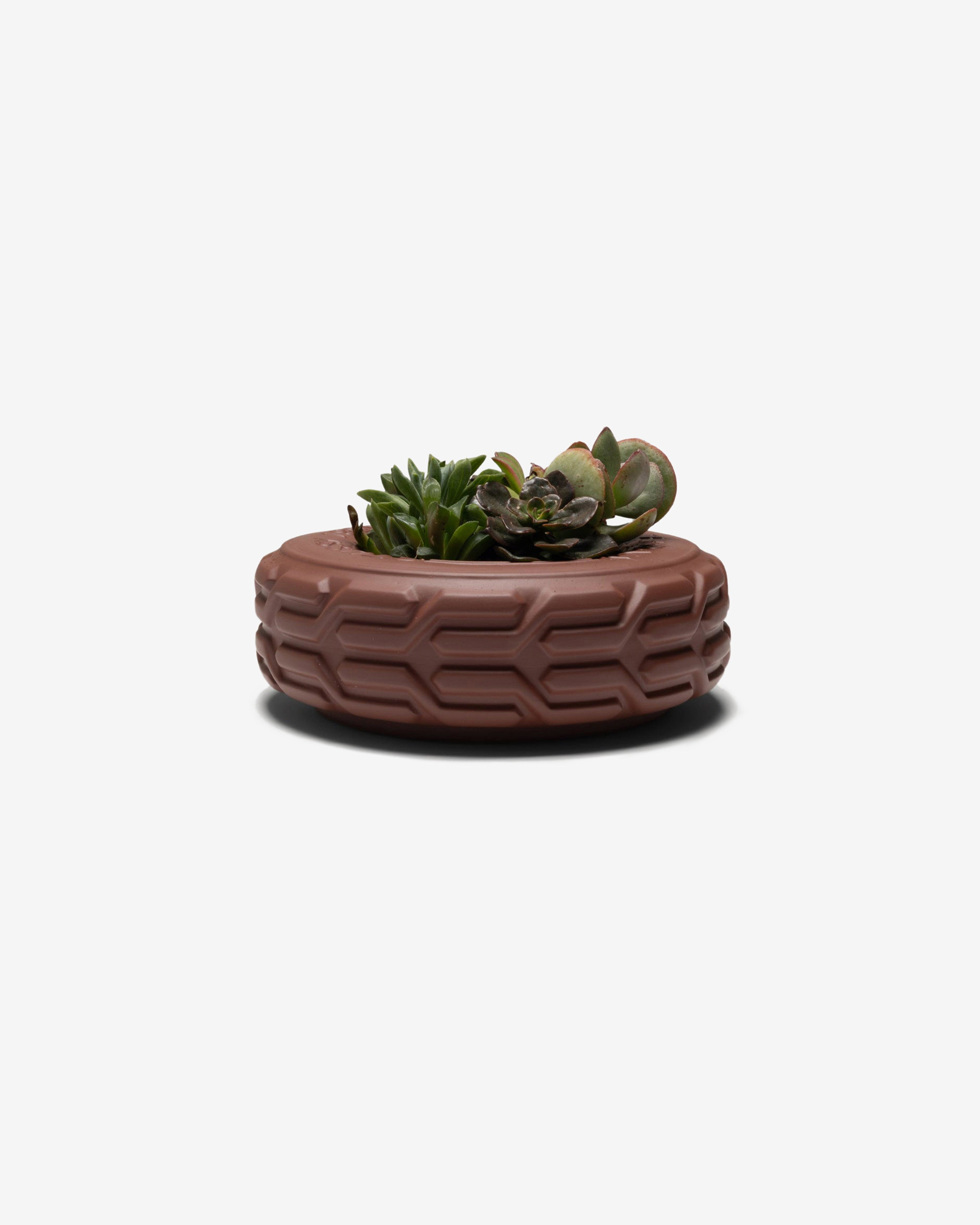 Stüssy - Tire Plant Pot - (Brown) by STUSSY