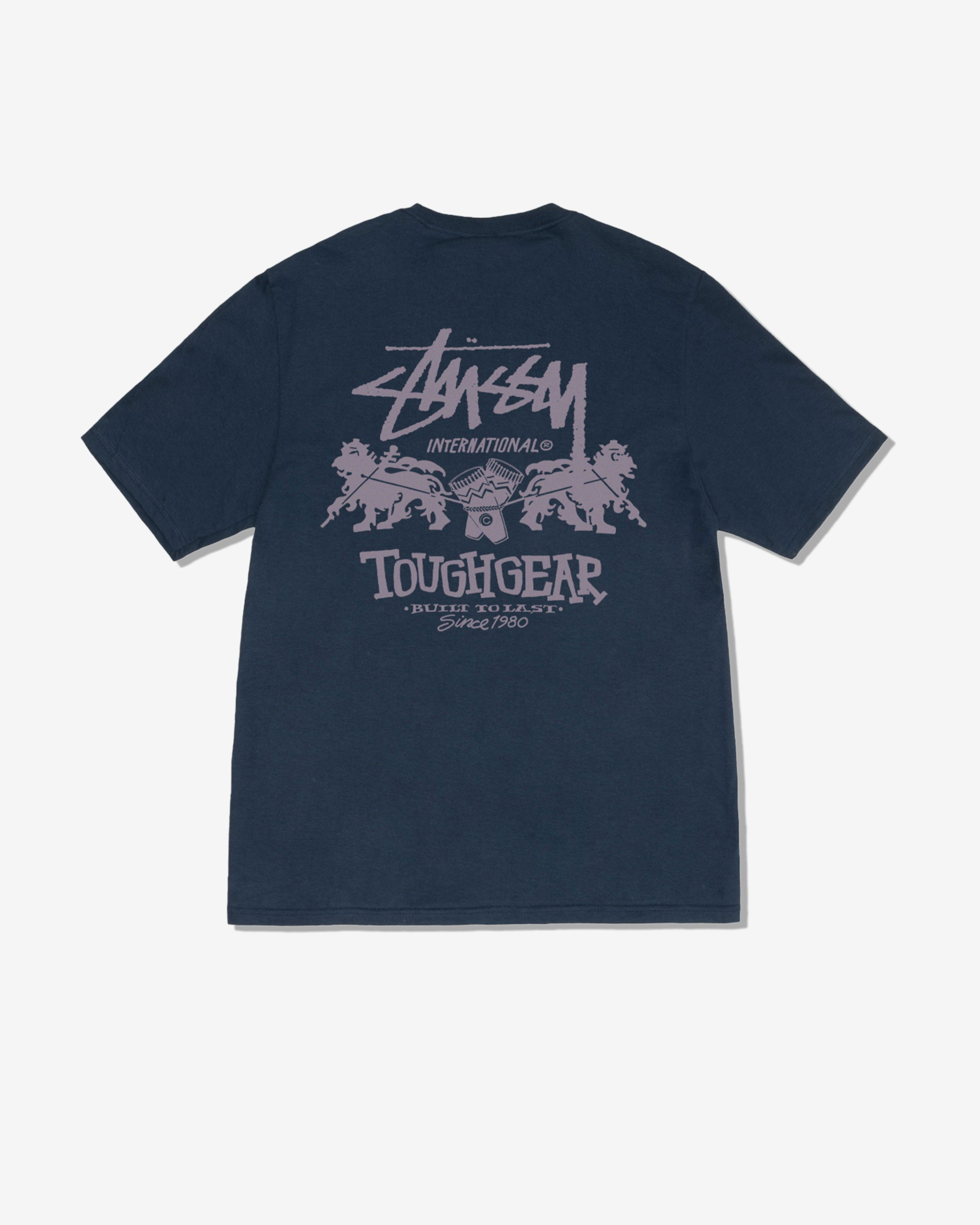 Stüssy - Tough Gear International T-Shirt - (Navy) by STUSSY