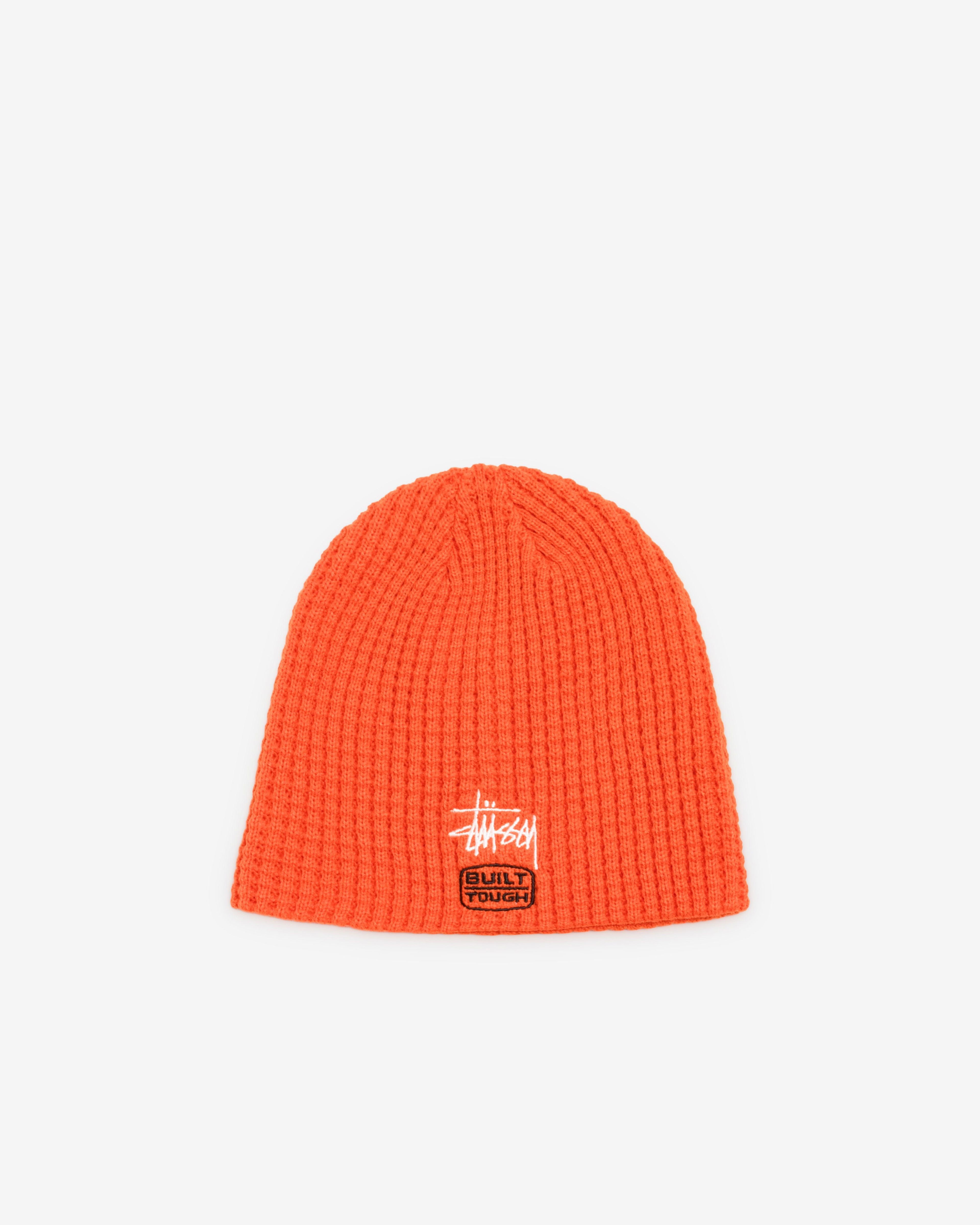 Stüssy - Waffle Skullcap Built Tough - (Orange) by STUSSY