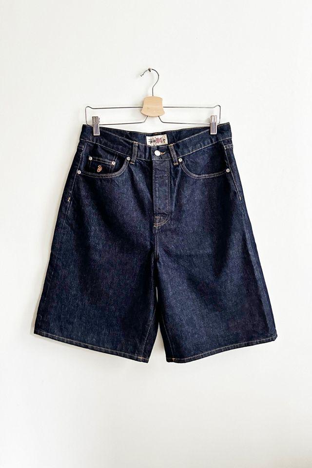 Stussy Big Ol Baggy Dark Rinse Denim Shorts by STUSSY