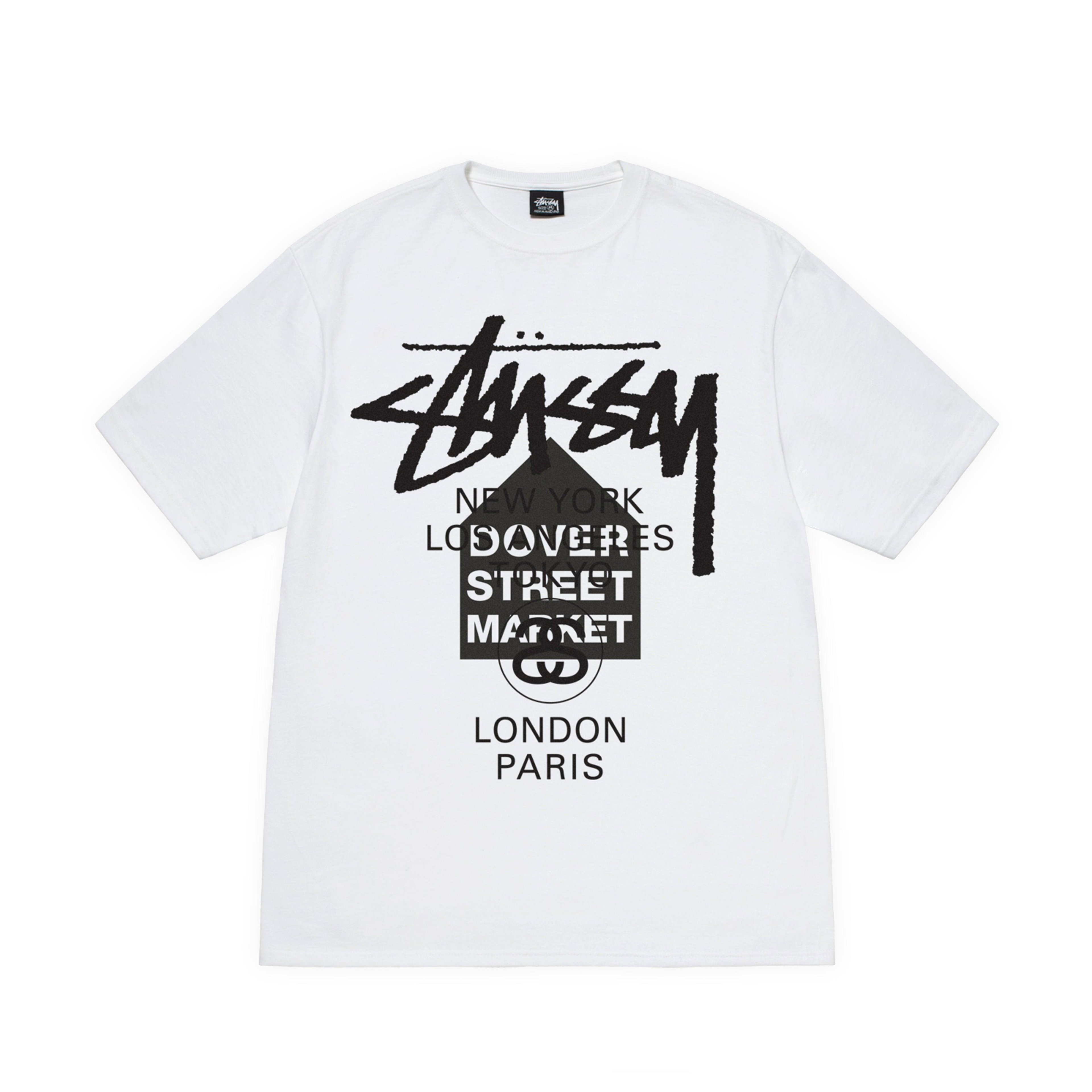 Stussy - DSM World Tour Tee - (White) by STUSSY