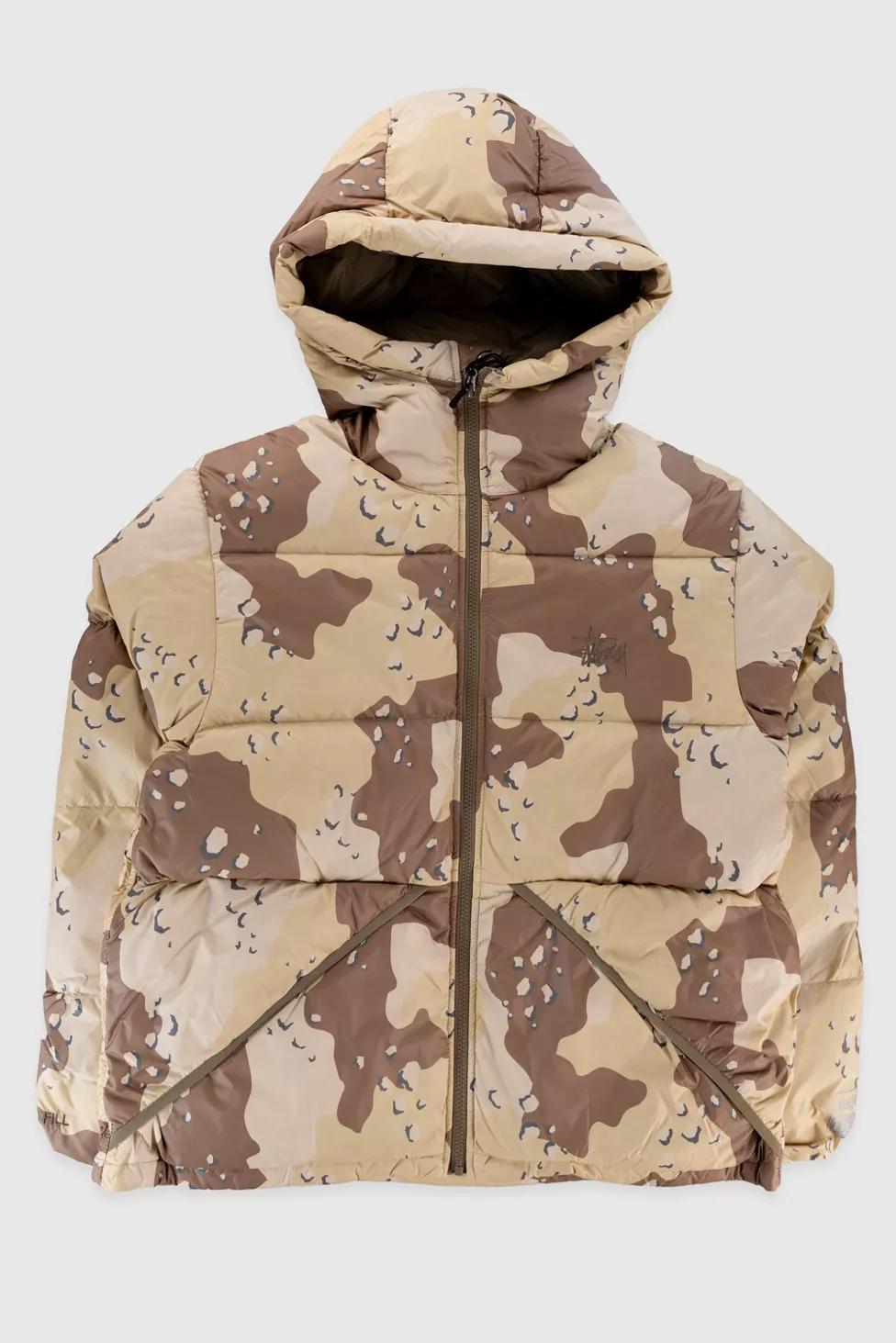 Stussy Down Parka Camo Ripstop by STUSSY
