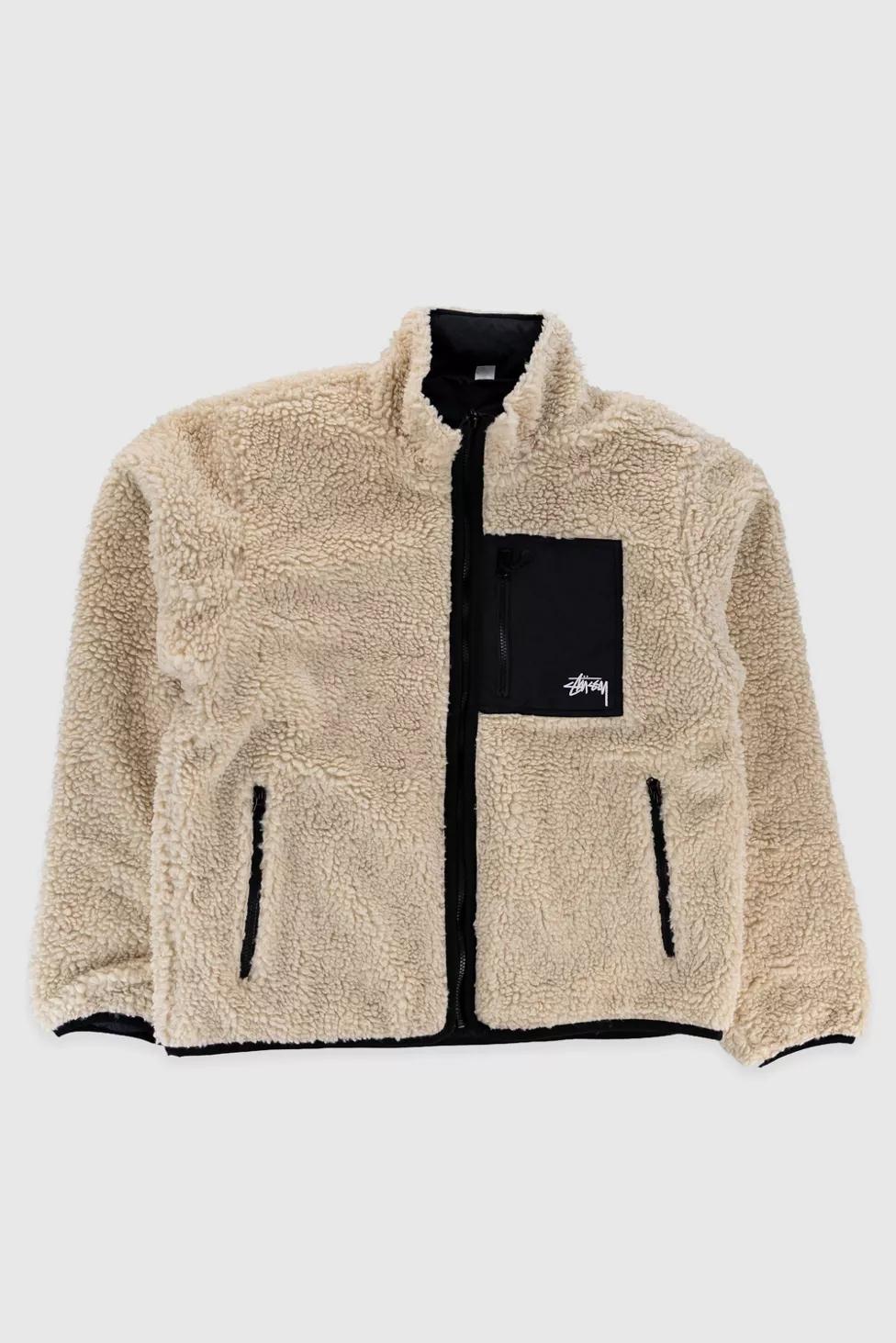 Stussy Fleece Reversible Jacket by STUSSY