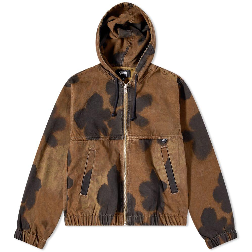 Stussy Floral Dye Work Jacket by STUSSY