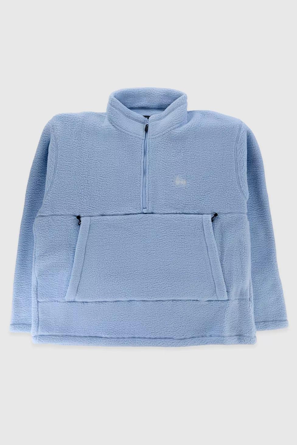 Stussy Half Zip Mock Polar Fleece by STUSSY
