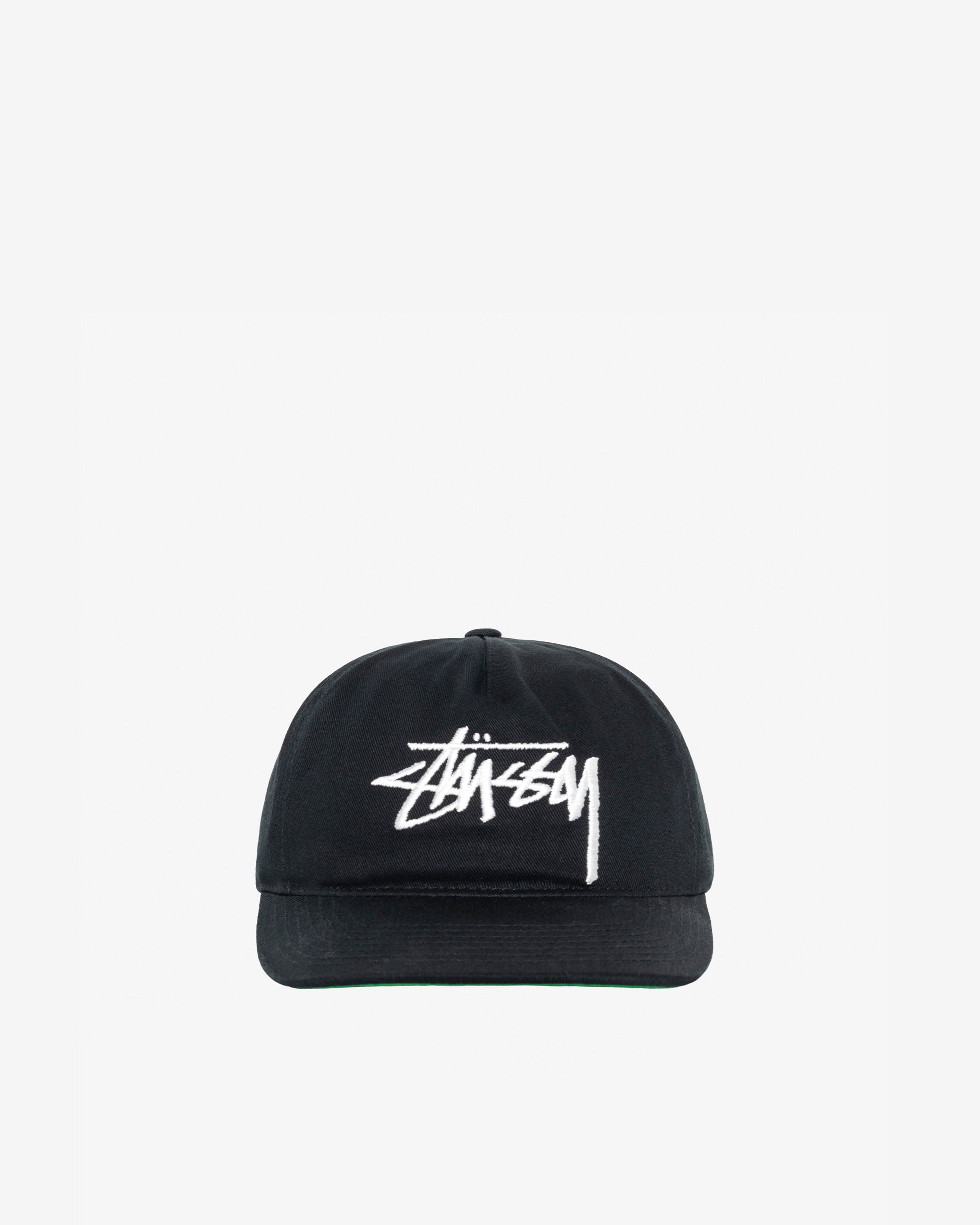 Stussy - Men's Big Stock Cap - (Black) by STUSSY