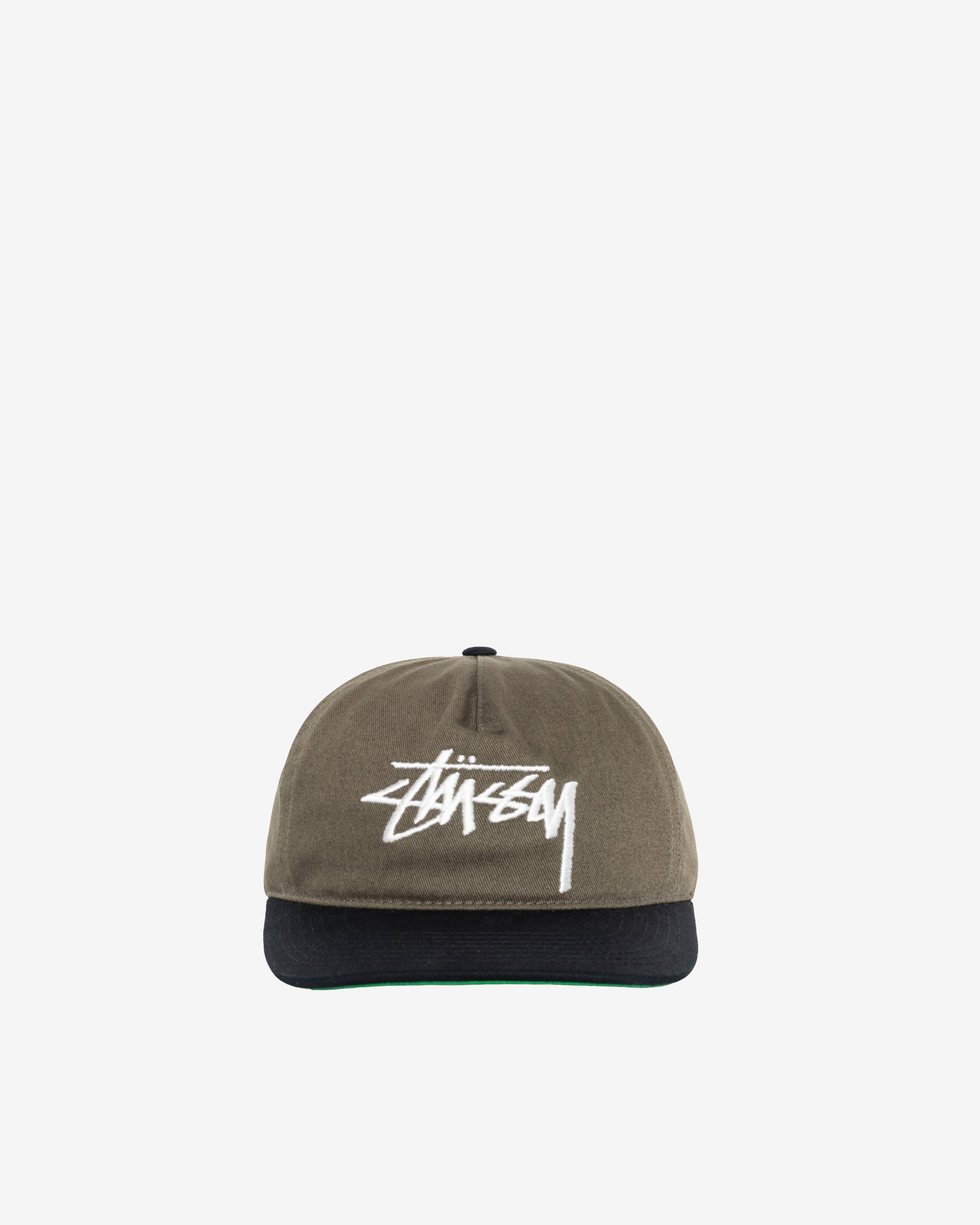 Stussy - Men's Big Stock Cap - (Olive) by STUSSY