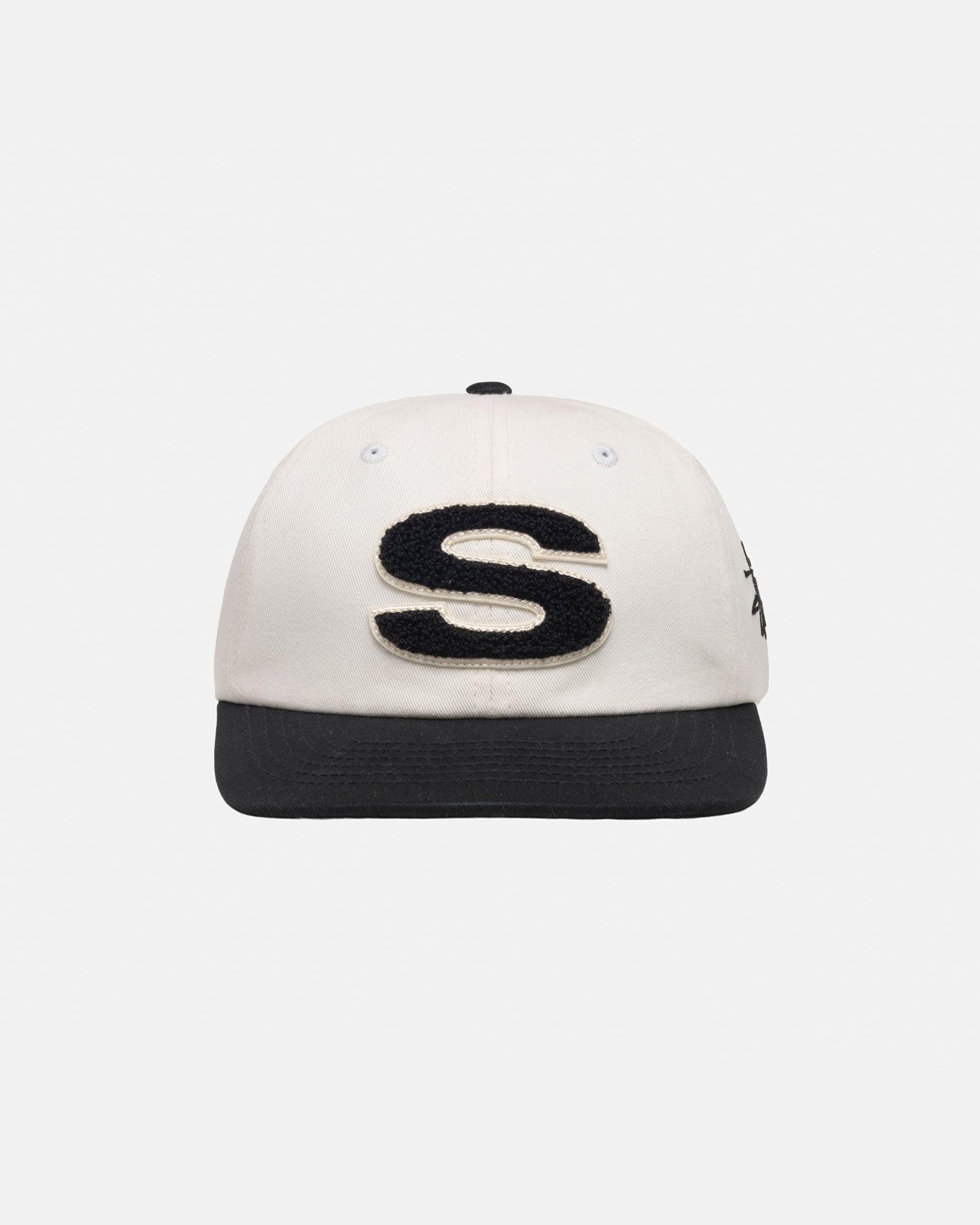Stussy - Men's Chenille S Low Pro Cap - (Natural) by STUSSY