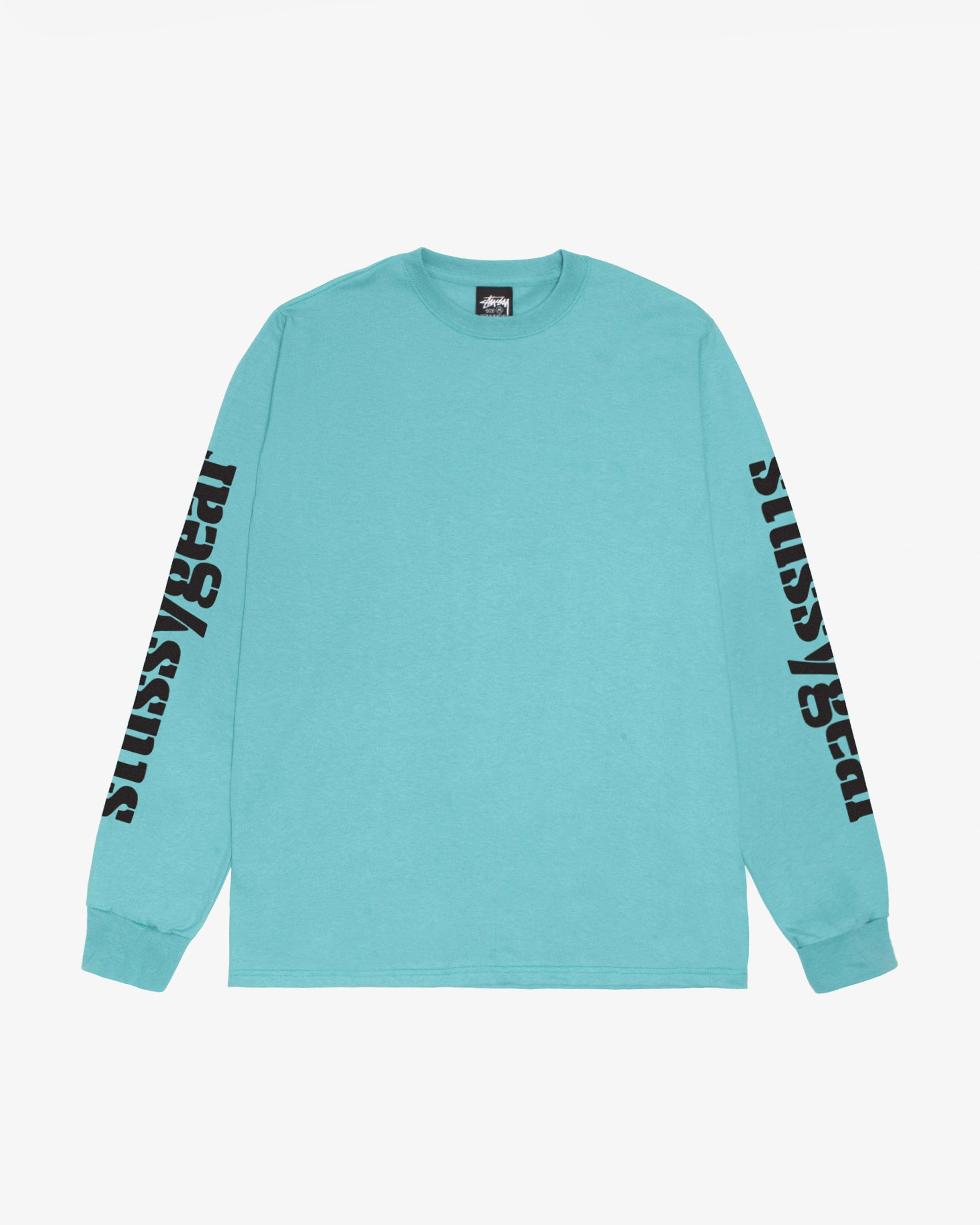 Stussy - Men's Stussy Gear Ls Tee - (Ocean) by STUSSY