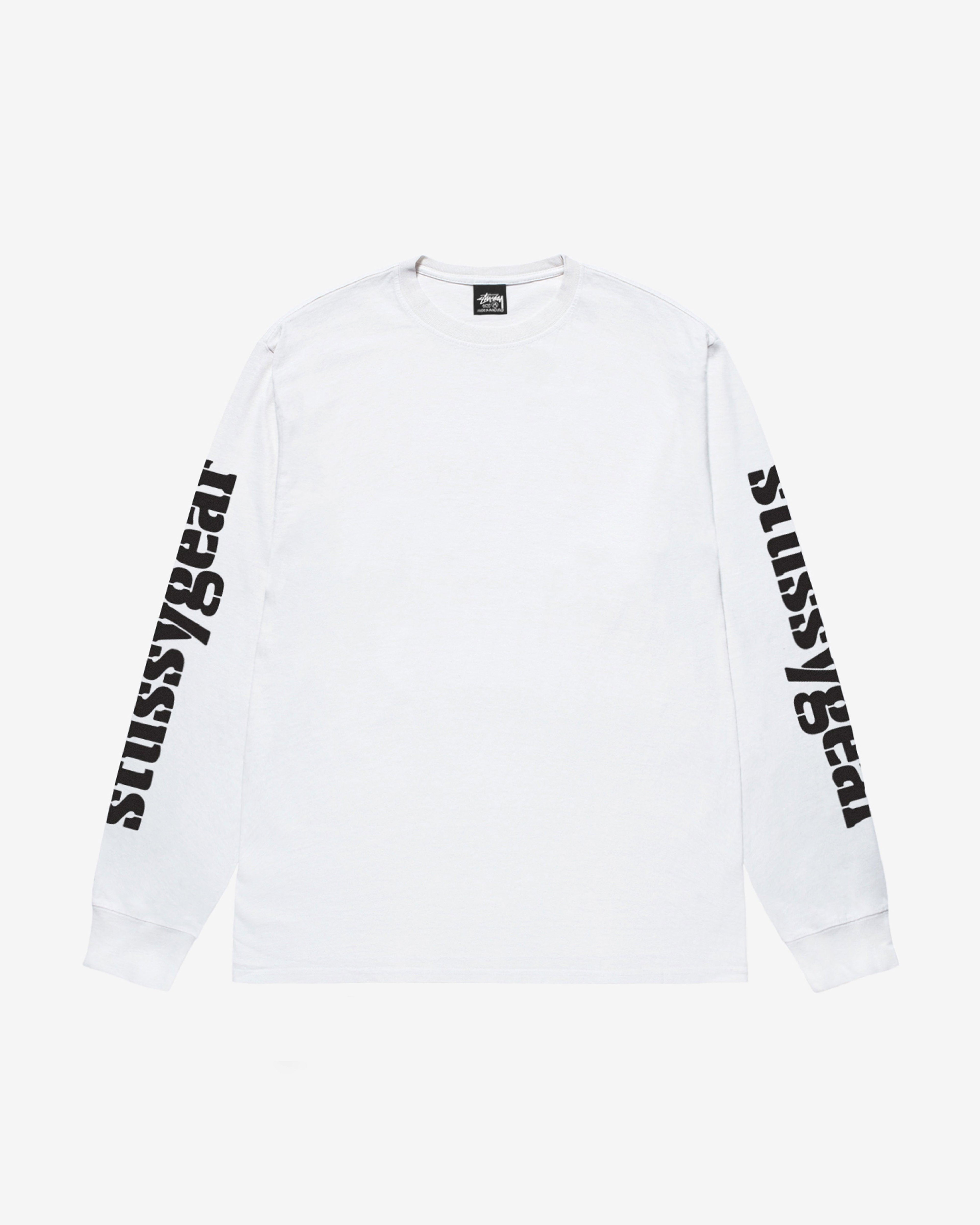 Stussy - Men's Stussy Gear Ls Tee - (White) by STUSSY
