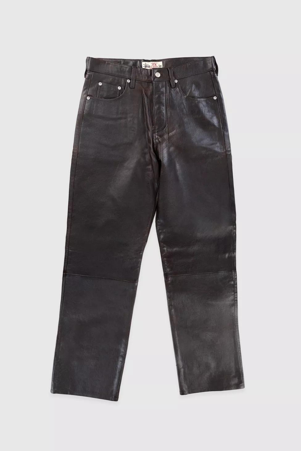 Stussy New Classic Leather Jean by STUSSY
