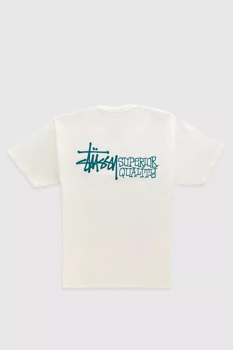 Stussy Superior Quality Pigment Dyed Graphic T-Shirt by STUSSY