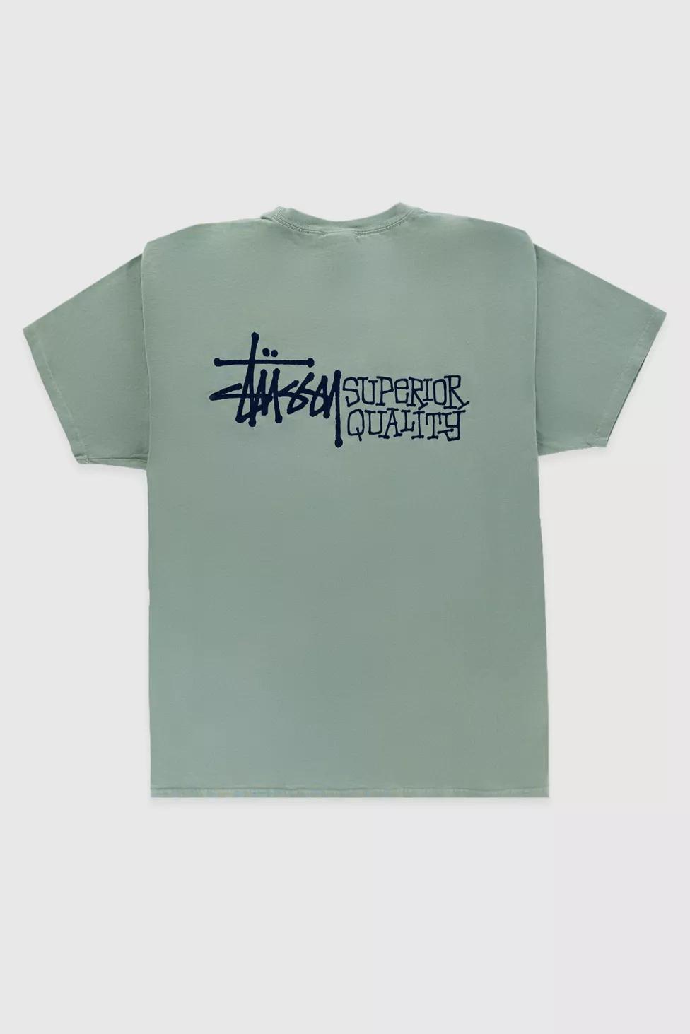 Stussy Superior Quality Pigment Dyed Graphic T-Shirt by STUSSY