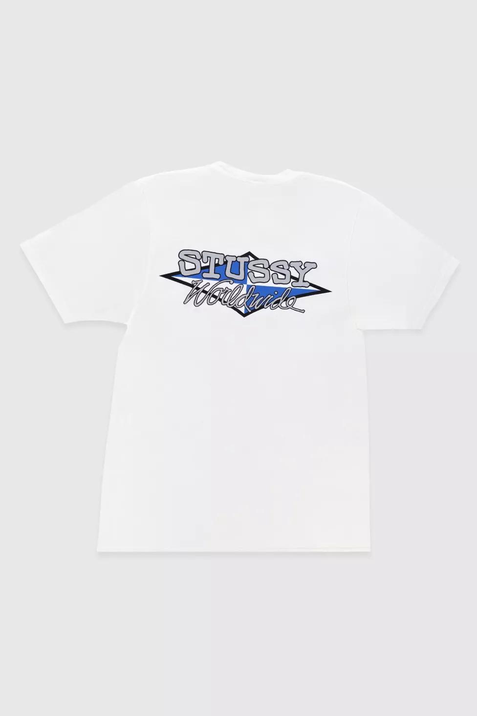 Stussy Worldwide Diamond Tee Pigment Dyed by STUSSY