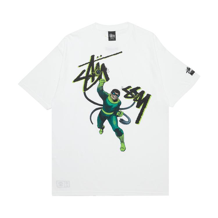 Stussy x Marvel Comics Doc Ock Tee 'White' by STUSSY