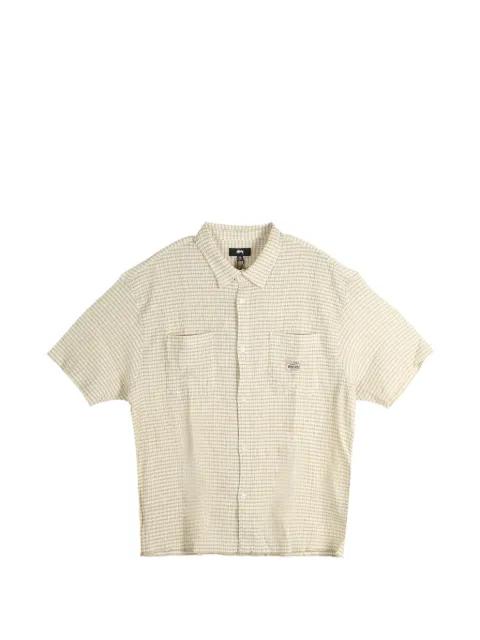 chequered pocket shirt by STUSSY