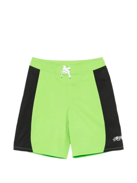 colourblock shorts by STUSSY