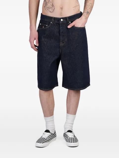 denim shorts by STUSSY