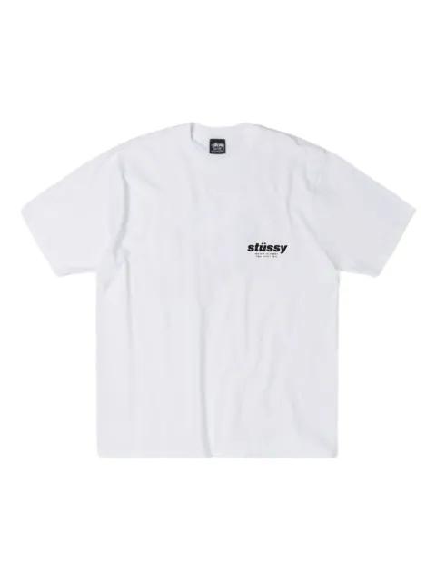 dice-print T-shirt by STUSSY