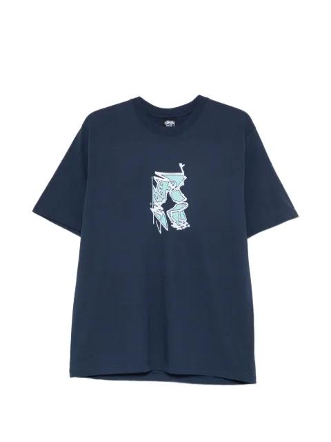 graphic-print T-shirt by STUSSY