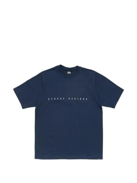 graphic-print cotton T-shirt by STUSSY