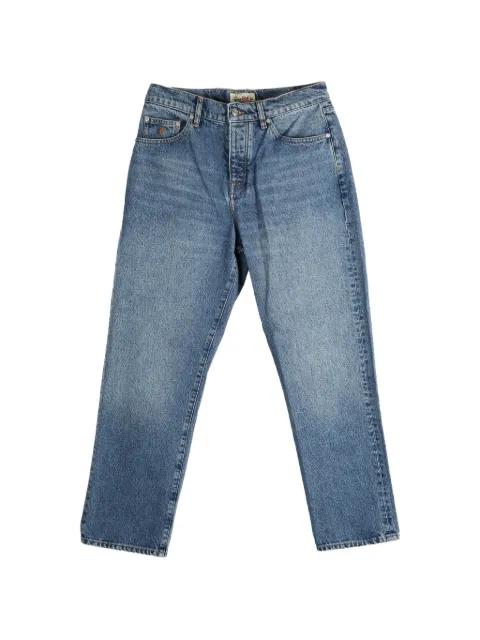 high-rise jeans by STUSSY