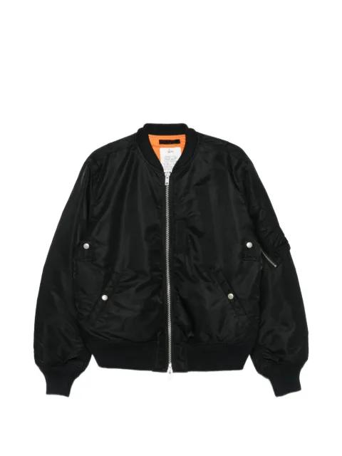 logo-embroidered bomber jacket by STUSSY