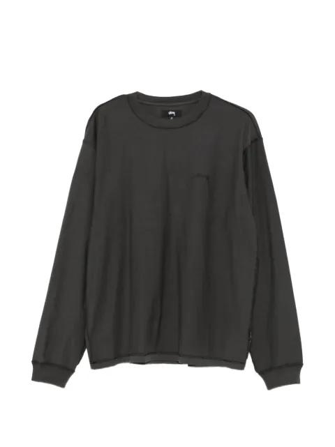 logo-embroidered long-sleeve T-shirt by STUSSY