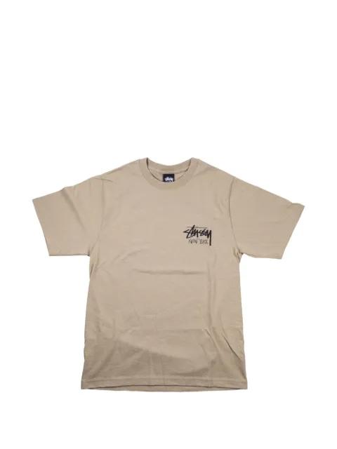 logo-print T-shirt by STUSSY
