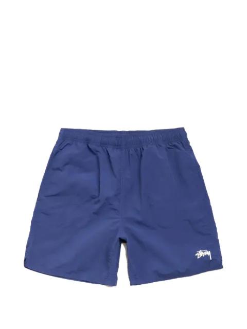 logo-print swim shorts by STUSSY
