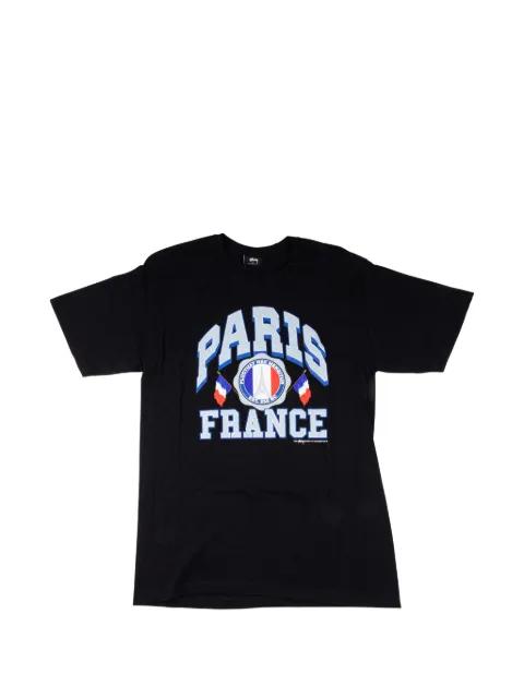 paris france graphic t-shirt by STUSSY