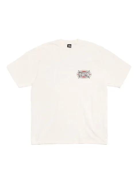 printed T-shirt by STUSSY