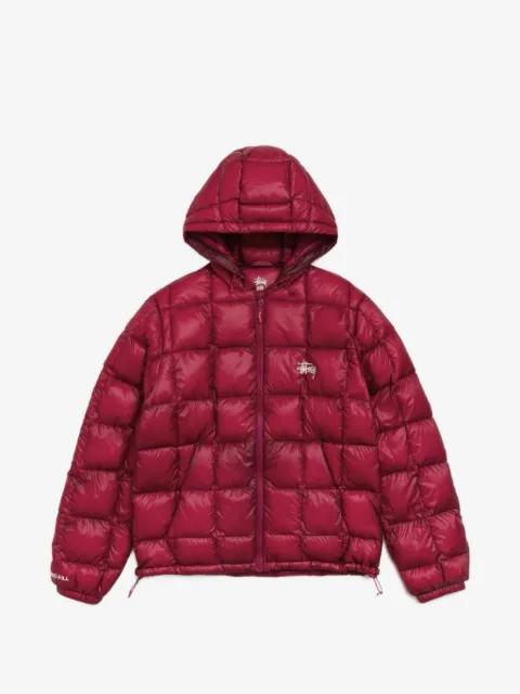 quilted hoodied jacket by STUSSY