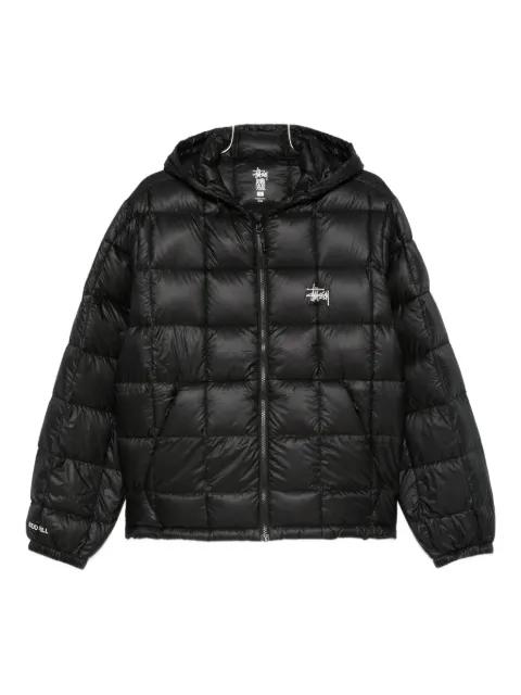 quilted hoodied jacket by STUSSY