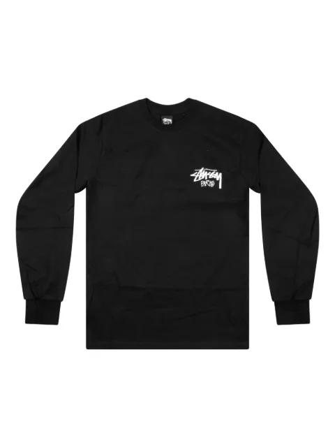 round-neck  long-sleeve top by STUSSY