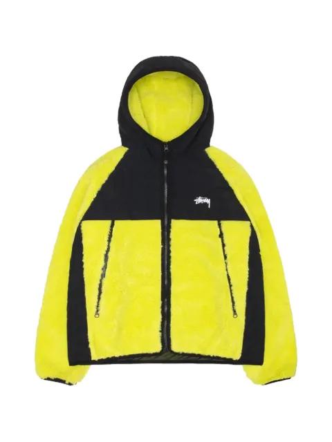 sherpa hoodied jacket by STUSSY