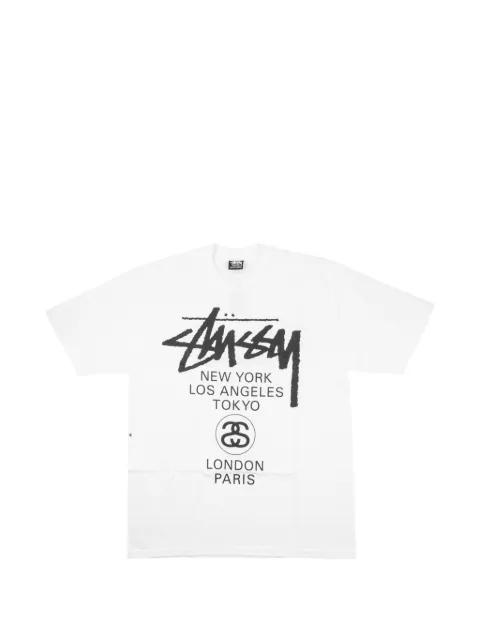 short-sleeve crew-neck T-shirt by STUSSY