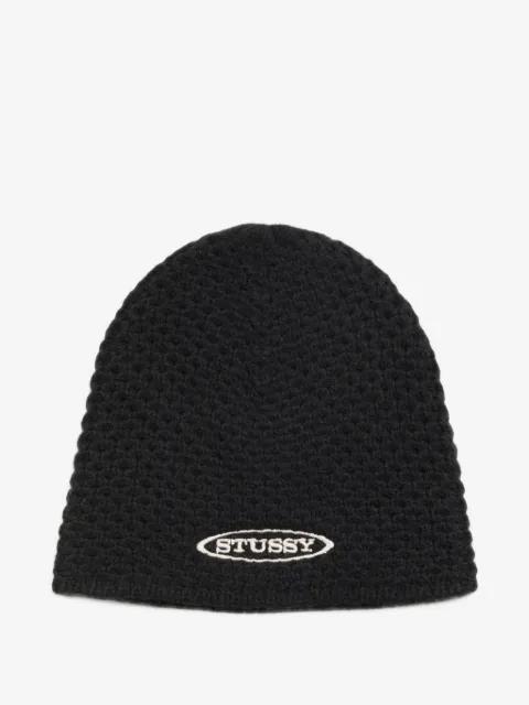 textured-knit beanie hat by STUSSY