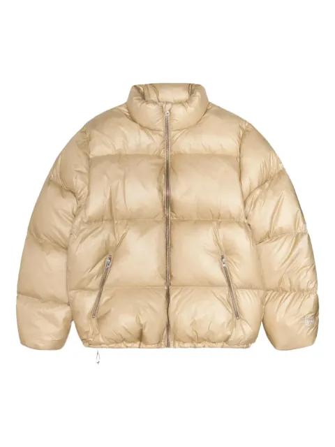 zipped puffer jacket by STUSSY