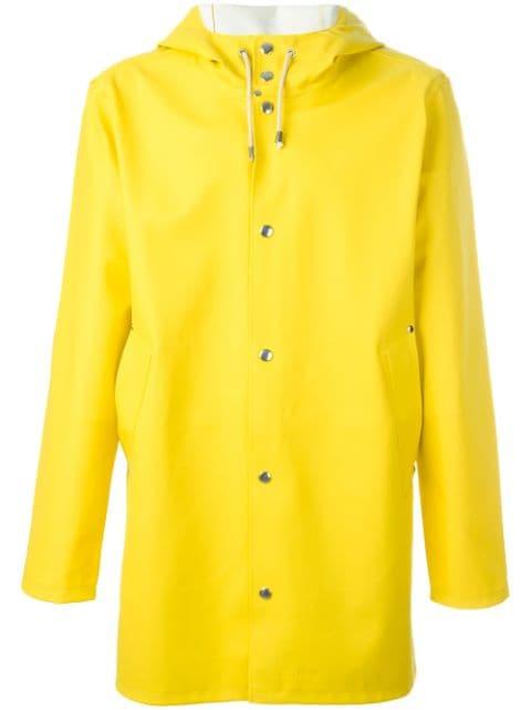 hoodied raincoat by STUTTERHEIM